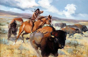 indios americanos occidentales 71 Pinturas al óleo